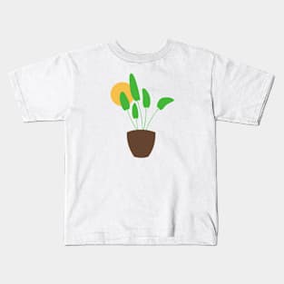 Houseplant in a Pot Kids T-Shirt